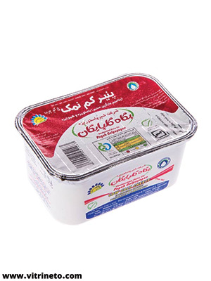 پنیر کم نمک پگاه گلپایگان 400 گرم