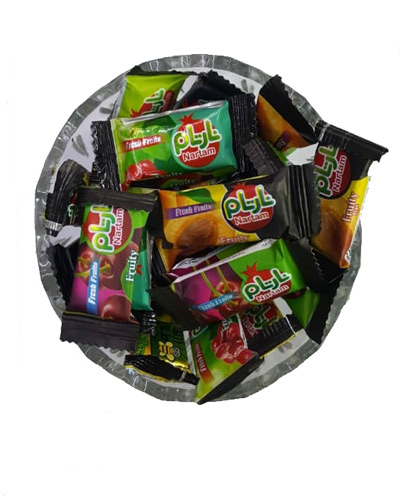 لواشک پذیرایی نارتام فله وزن یک کیلوگرم