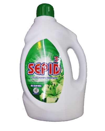 مایع لباسشویی سپید3 وزن 3کیلویی