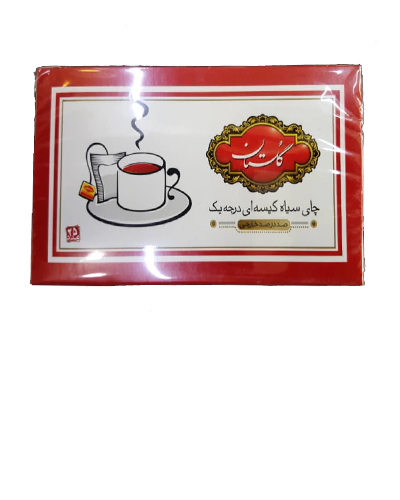 چای سیاه گلستان تی بک 25عددی درجه یک
