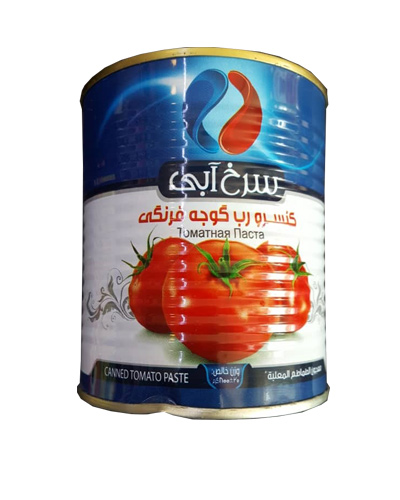 ربگوجه فرنگی سرخ آبی قوطی 800 گرم