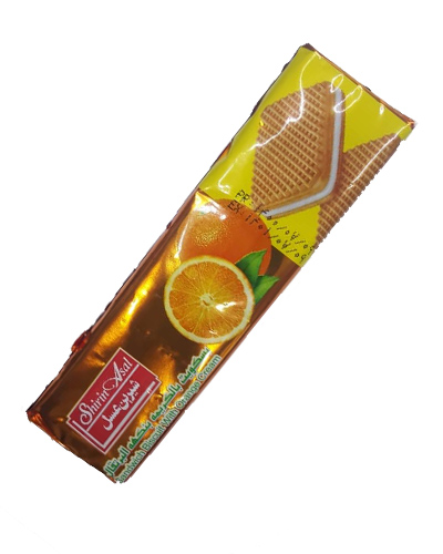 بیسکویت کرمدار مانژ پرتقالی شیرین عسل 120گرمی