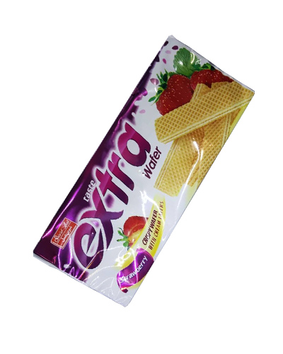 ویفرمانژ اکسترا توت فرنگی شیرین عسل 100گرمی