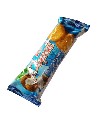 بیسکویت نارگیلی پاپل شیرین عسل 80گرمی شکری