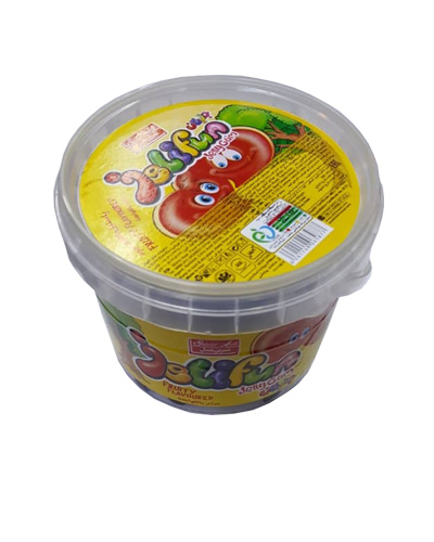 پاستیل میوه ای شیرین عسل 300گرمی سطلی جلیفان