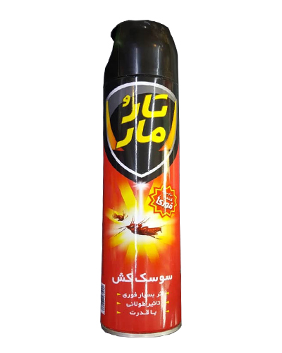 سوسک کش تارومار 400میلیلیتر قرمز