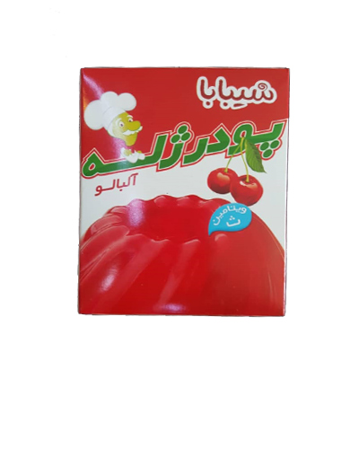 پودر ژله شیبابا آلبالو 100گرم