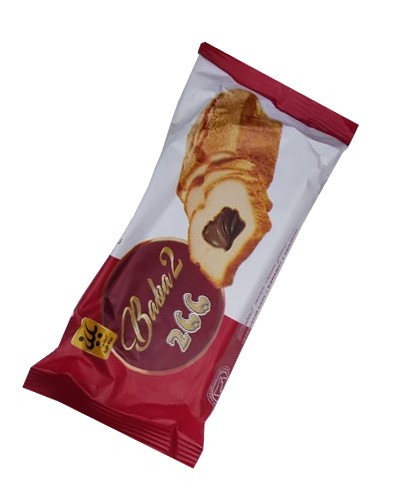 کیک مغزدار شکلاتی بابانا 50گرمی بابا2