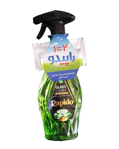 اسپری شیشه شوی راپیدو دوقلو 500میلیلیتر