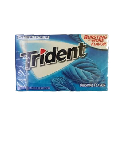 آدامس نعناعی آبی تریدنت 14عددی سرد