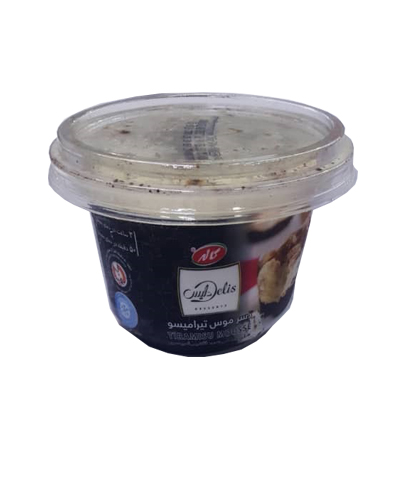 بستنی دسر موس تیرامسون کاله 90گرمی با کیک