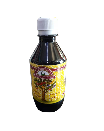 رنگ غذا 250گرم زرد طلایی