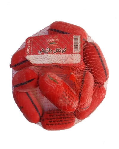 سوسیس کوکتل بلژیکی کاله 500گرمی 40%گوشت مرغ سولیکو