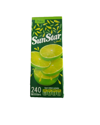 آبمیوه لیمویی سان استار 240میلیلیتر پاکتی