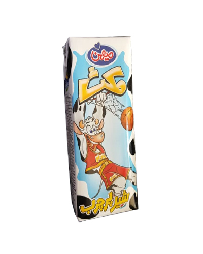 شیر پرچرب میهن 200سی سی پاکتی مکث