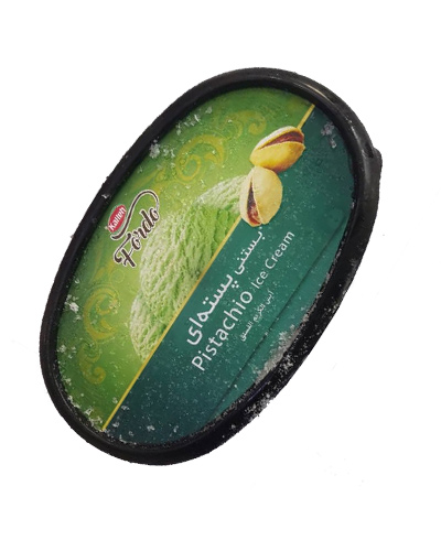 بستنی پسته ای فوردو کاله یک لیتری فانتزی