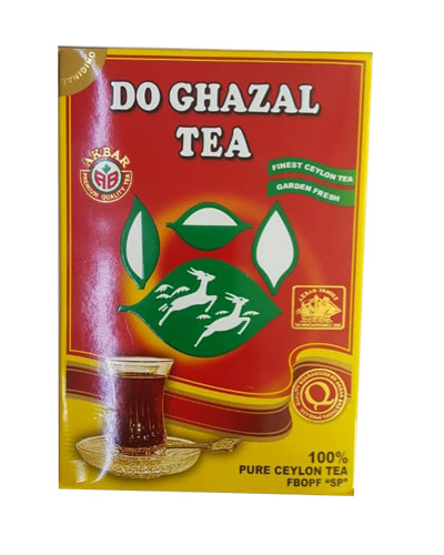 چای سیاه دوغزال 500گرمی ساده شرکتی