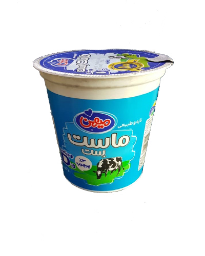 ماست پرچرب میهن 700گرمی 3%چربی ست