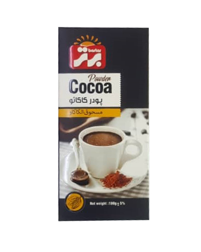 پودر کاکائو برتر 100گرمی جعبه ای