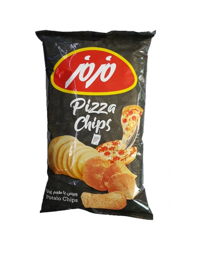 چیپس پیتزایی مزمز 65گرمی