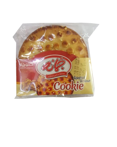 کلوچه گردویی جمانه 100گرمی با تزئین کنجد