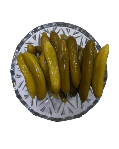 خیارشور سوپر ویژه صالحی فله وزن 500گرم