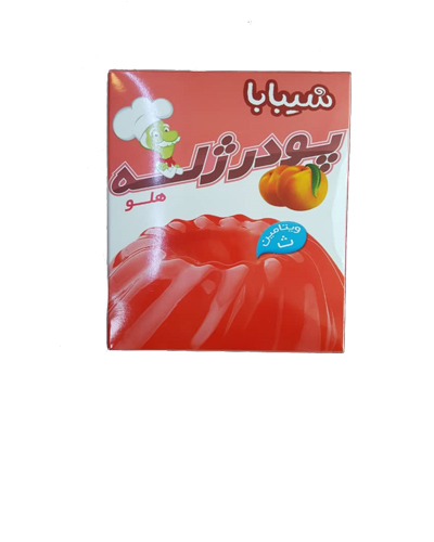 پودر ژله شیبابا هلو 100گرم