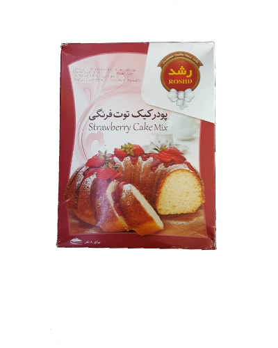 پودر کیک رشد توت فرنگی 500گرم