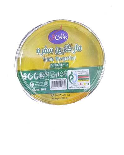 کره گیاهی مارگارین بهاران گل 200گرمی