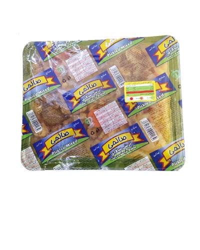 ترشی مخلوط ریز صالحی 750گرم وکیوم