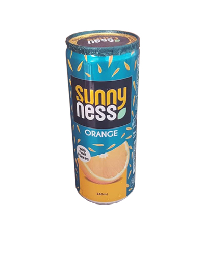 آبمیوه پرتقال قوطی 240میلیمتر سانی نس