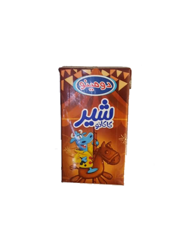 شیر کاکائو دومینو 125سی سی پاکتی مینی