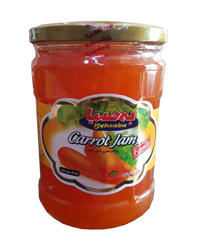 مربای هویج به صبا 850گرم خانواده