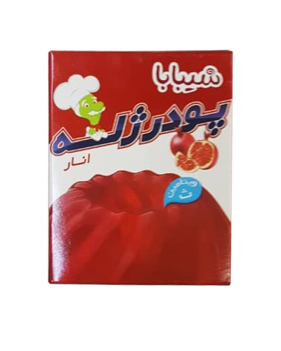 پودر ژله شیبابا انار 100گرم