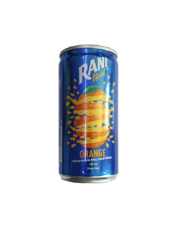 آبمیوه پرتقال رانی 180میلیلیتر قوطی کوتاه