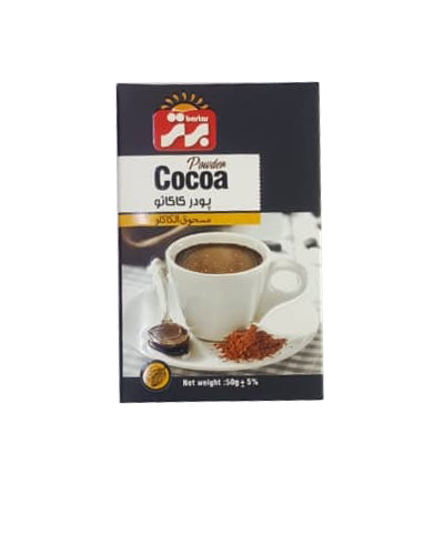 پودر کاکائو برتر 50گرمی جعبه ای