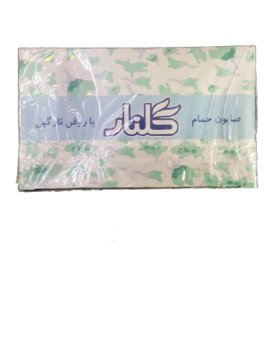 صابون حمام گلنار با روغن نارگیل