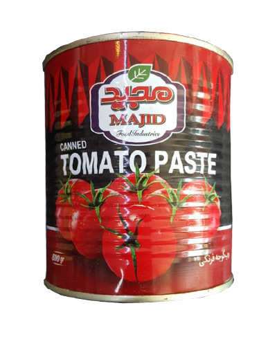 ربگوجه فرنگی مجید قوطی 800 گرم