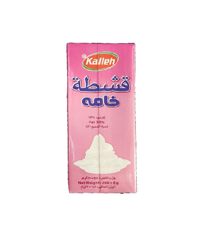 خامه پاکتی کاله 200گرم 30%چربی