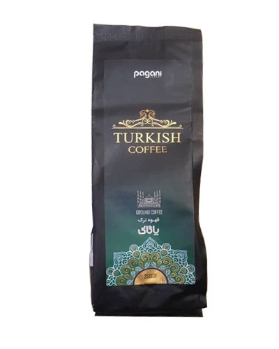 قهوه ترک پاگانی 250گرم پاکتی