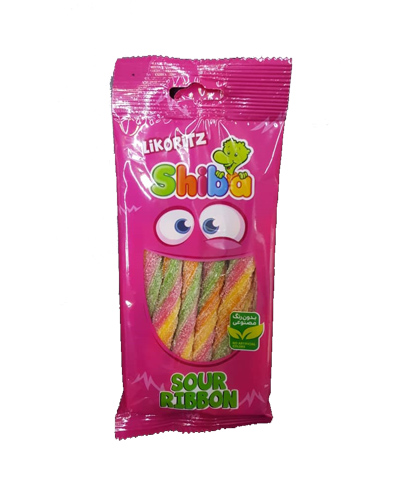 پاستیل مخلوط میوه شیبا 100گرم لیکوریتز