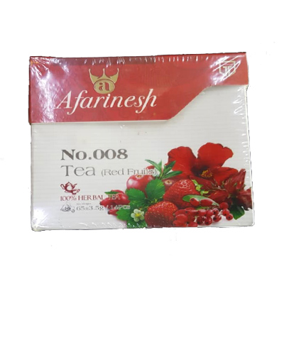 میوه نوش آفرین میوه های قرمز 14عددی