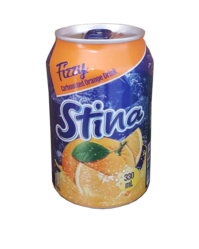 آبمیوه پرتقال قوطی 330سی سی استیناد