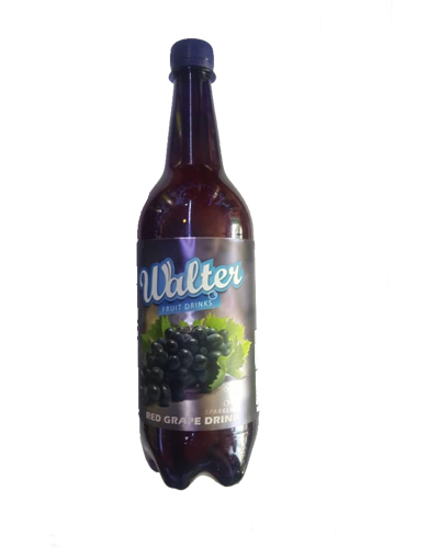آبمیوه گازدار انگور قرمز والتر یک لیتر