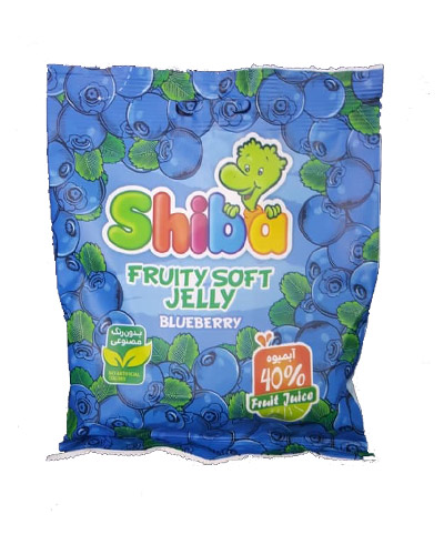 پاستیل بلوبری شیبا 90گرمی