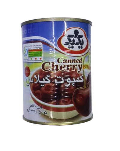 کمپوت گیلاس یک و یک 370گرم