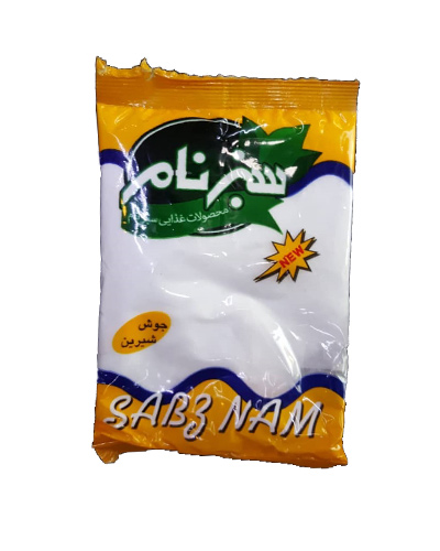 جوش شیرین سبزنام 100گرم بسته ای