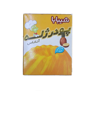 پودر ژله شیبابا آناناس 100گرم