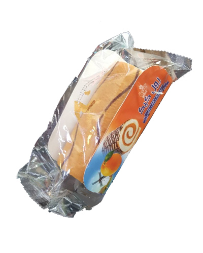 کیک رول پرتقالی درنا 90گرمی