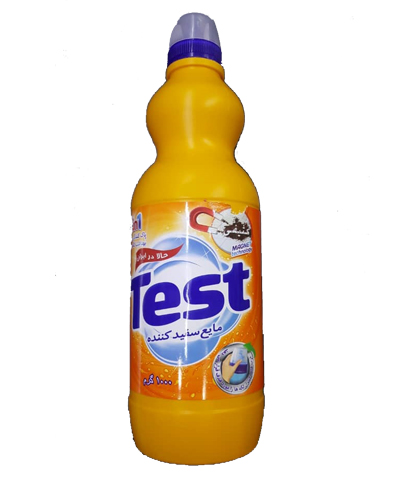 مایع سفیدکننده تست یک لیتر